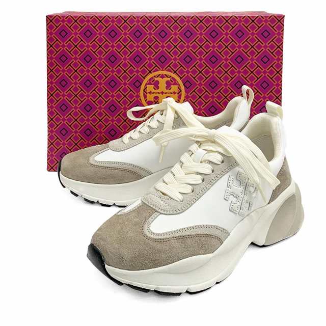 トリバーチ 83833 100 レディーススニーカー グッドラック トレーナー ホワイト系 (新品) TORY BURCH｜au PAY マーケット